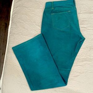 Old Navy Stretch corduroy green women pants